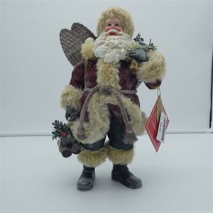 SANTA WITH SNOWSHOES