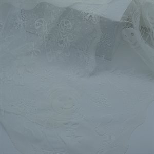 TABLECLOTH 60"X108"WHITE LACE