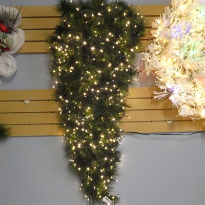 TEAR DROP 48" PIN & FIRE WITH 750 LEDS TWINKLE
